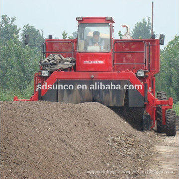 Machine hydraulique de Turner de mélangeur de compost